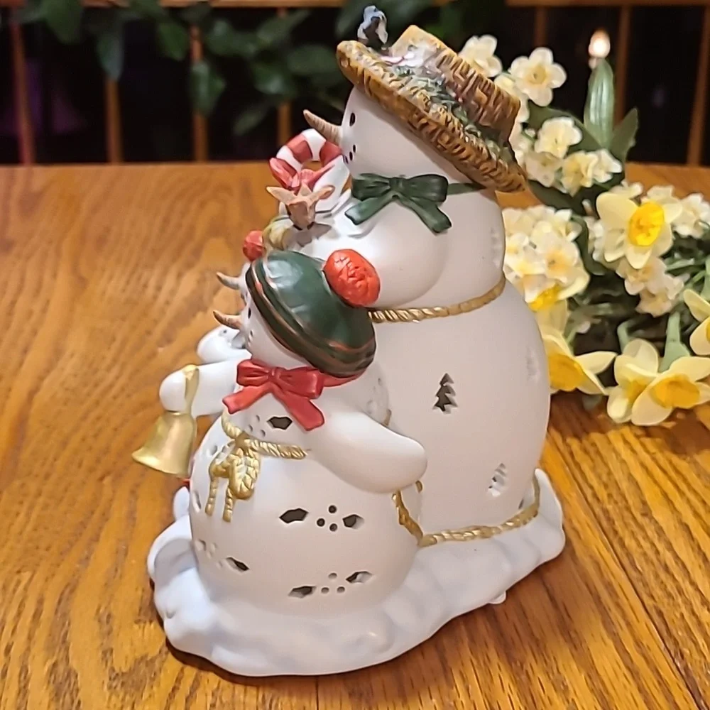 Partylite Snowman Candle Holder